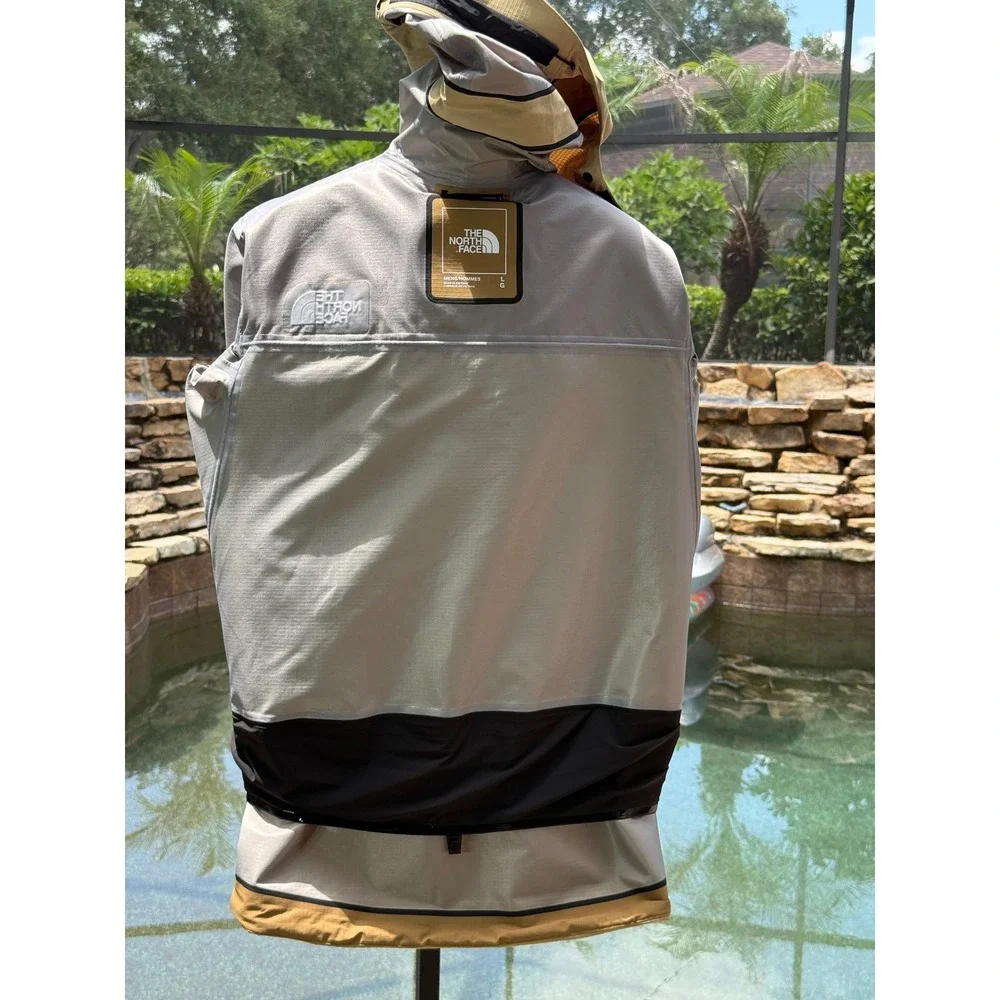The North Face Ceptor Jacket Mens Large Utility Brown Khaki Stone NF0A87YAWK2-L